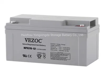 12V70ah Maintenance Free VRLA Gel Battery Energy Storage Battery Solar UPS Power